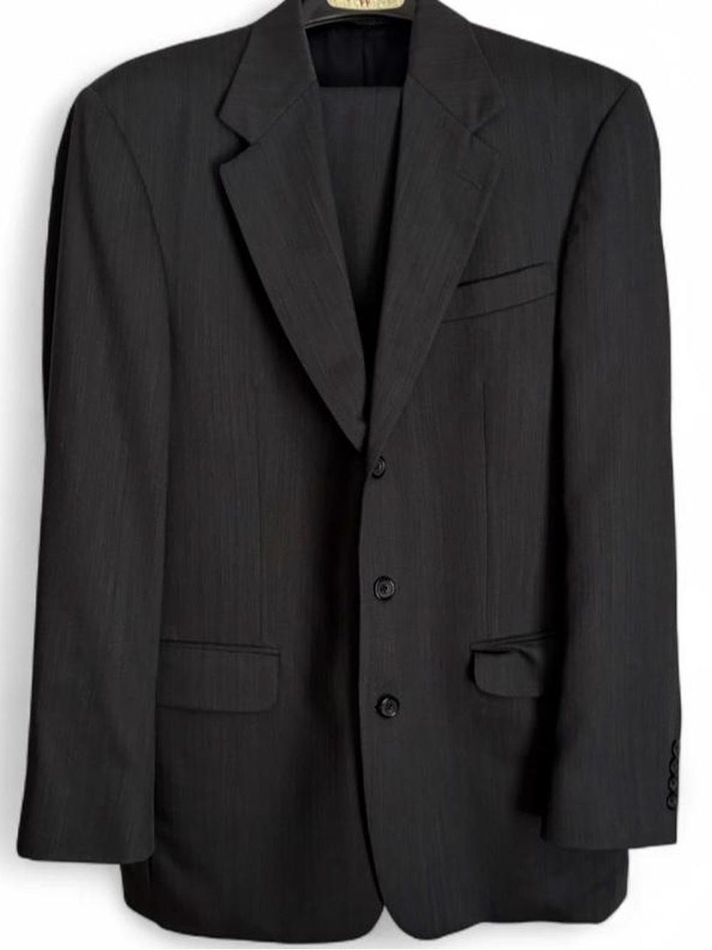 Vintage Oscar de la Renta wool three button suit